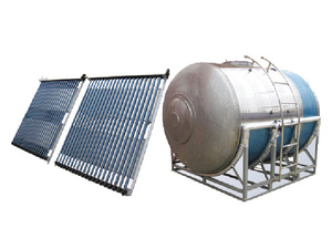 豎插式工程集熱系統